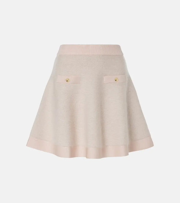 Nina Ricci Wool-blend miniskirt