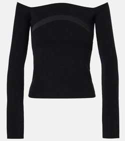 Nina Ricci Wool-blend top