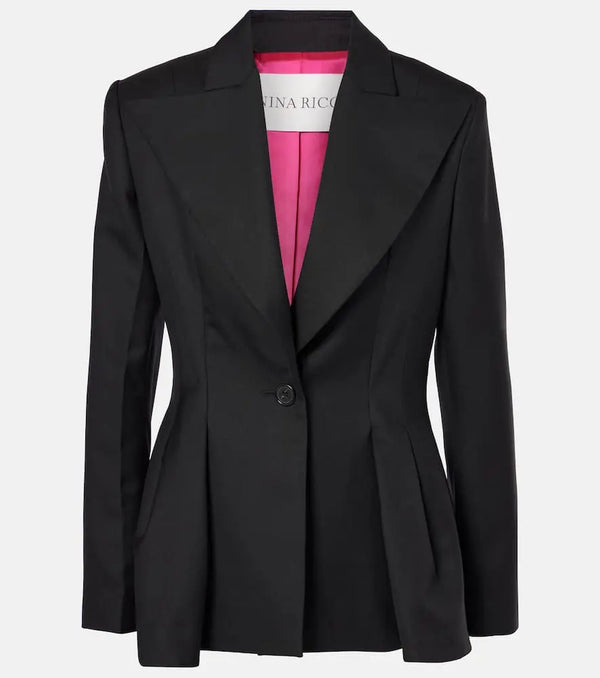 Nina Ricci Wool gabardine blazer | LYBSTORE