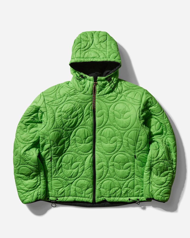 No Problemo Men s Alien-O Reversible Quilted Liner Jacket Green / Black