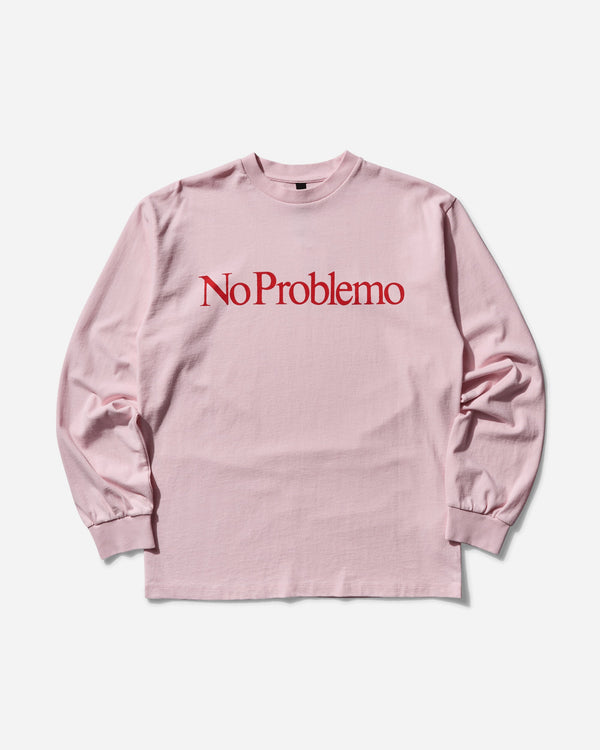 No Problemo Logo Longsleeve T-Shirt Pink