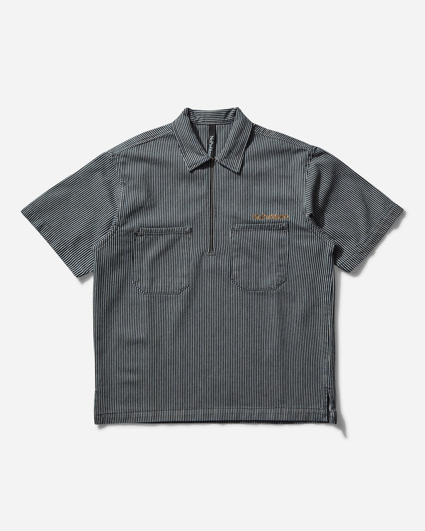 No Problemo Mini Problemo Shortsleeve Work Shirt Denim Blue