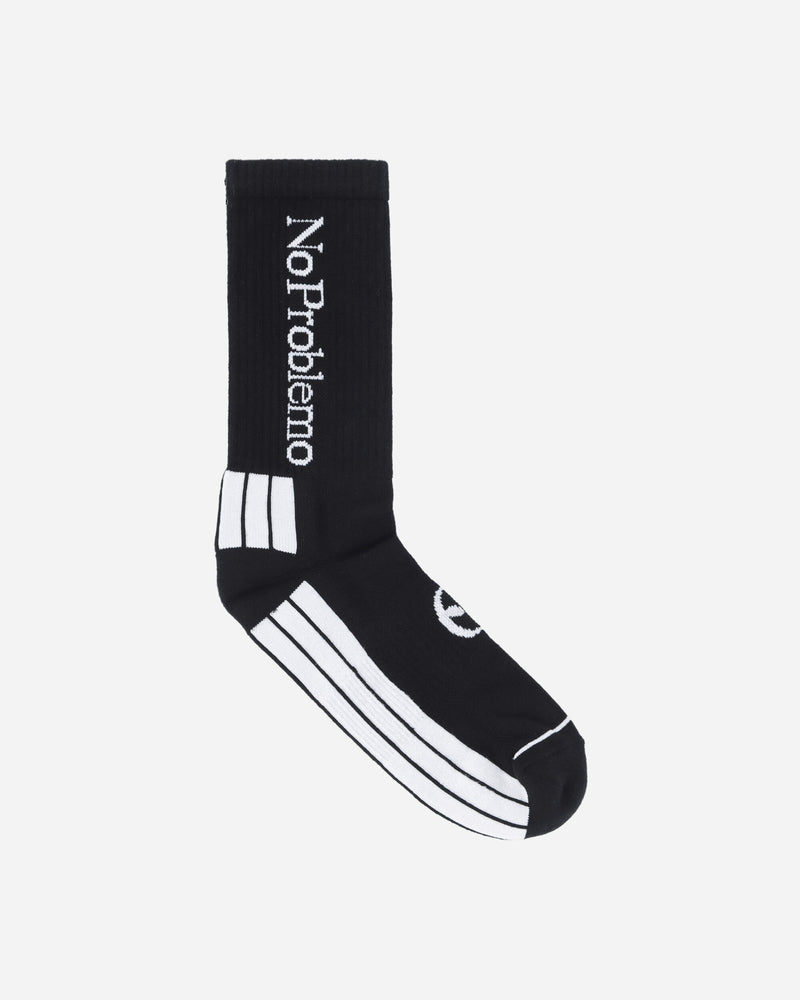 No Problemo Logo Socks Black