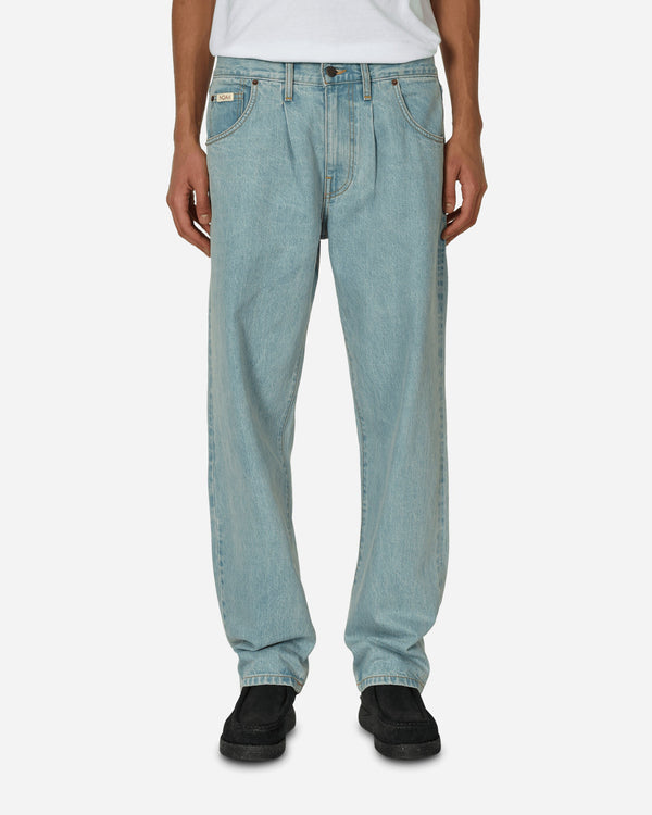 Noah Pleated Jeans Light Wash