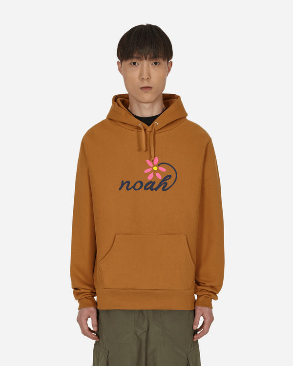 Noah Florist Hooded Sweatshirt Brown