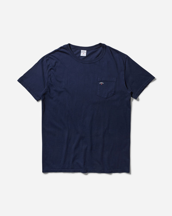 Noah Men s Core Logo Pocket T-Shirt Navy