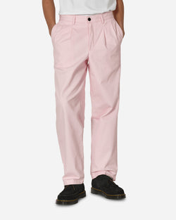 Noah Twill Double-Pleat Pants Pink