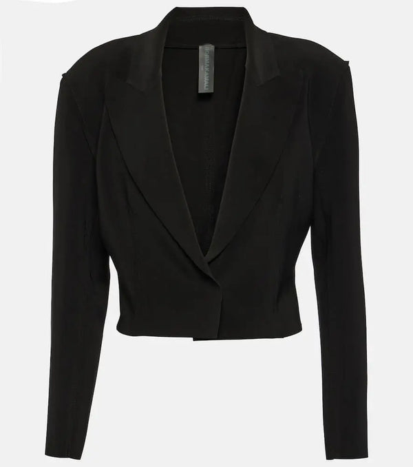 Norma Kamali Cropped blazer | LYBSTORE