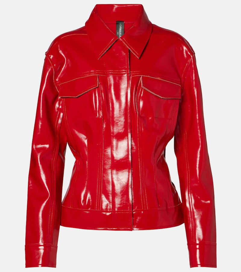 Norma Kamali Faux leather jacket | LYBSTORE