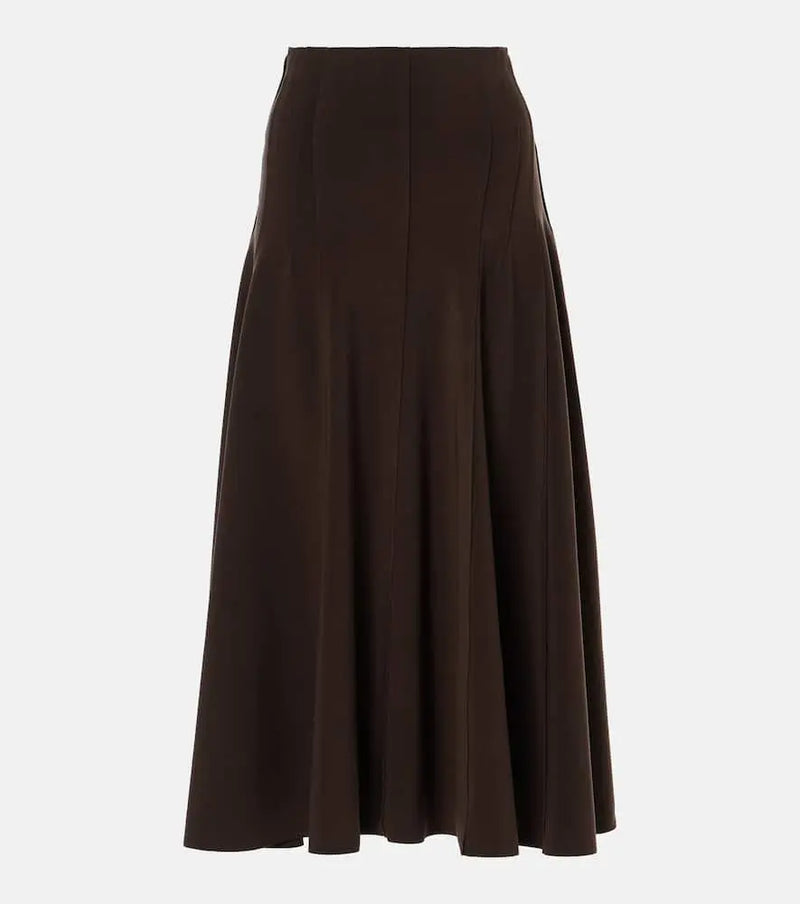 Norma Kamali Grace maxi skirt | LYBSTORE