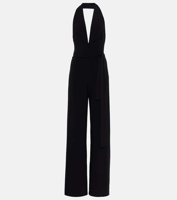 Norma Kamali Halterneck jersey jumpsuit