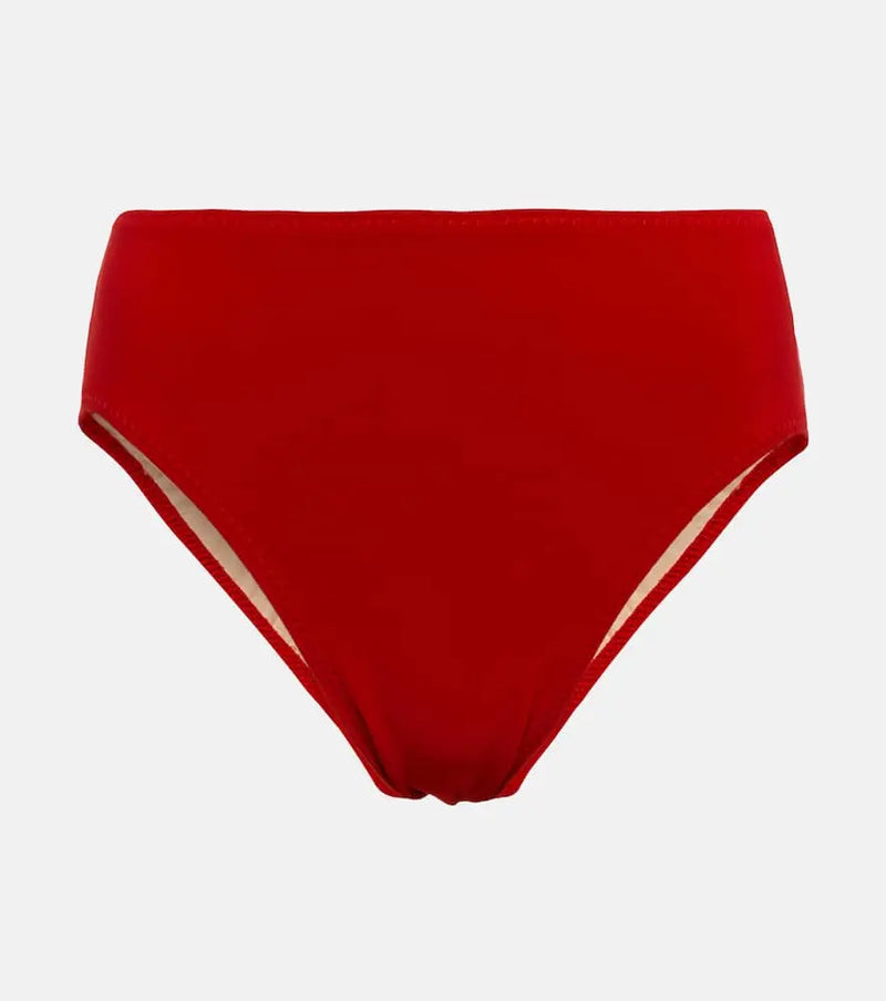 Norma Kamali High-rise bikini bottom | LYBSTORE