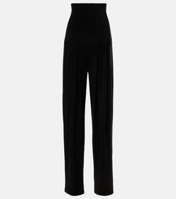 Norma Kamali High-rise straight pants