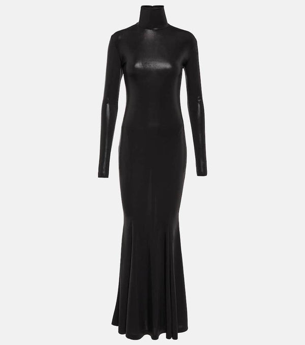 Norma Kamali Lamé maxi dress