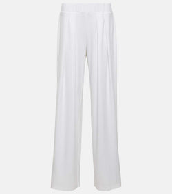 Norma Kamali Low-rise wide-leg pants