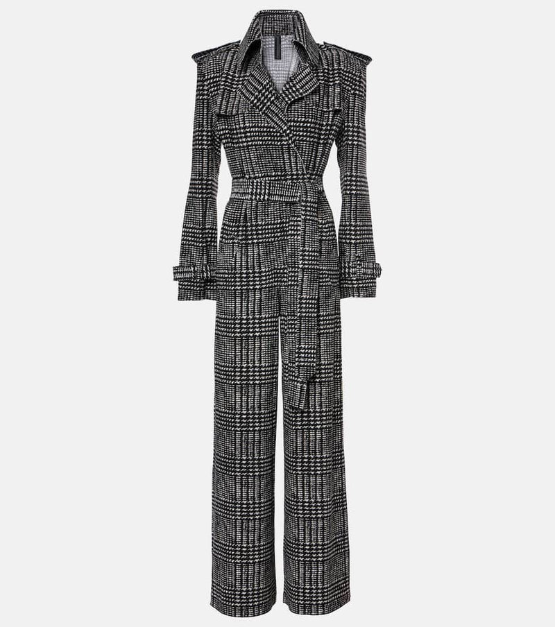 Norma Kamali Plaid jumpsuit