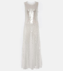 Norma Kamali Sequined maxi dress