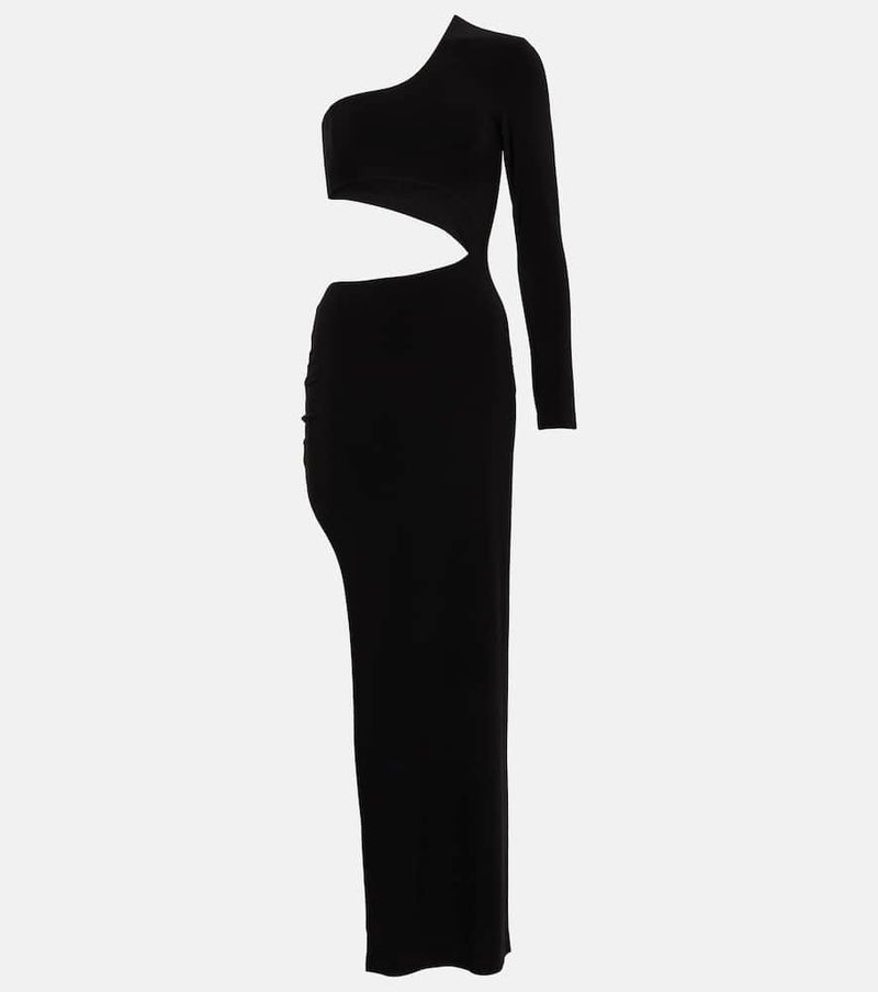 Norma Kamali Shane asymmetric gown