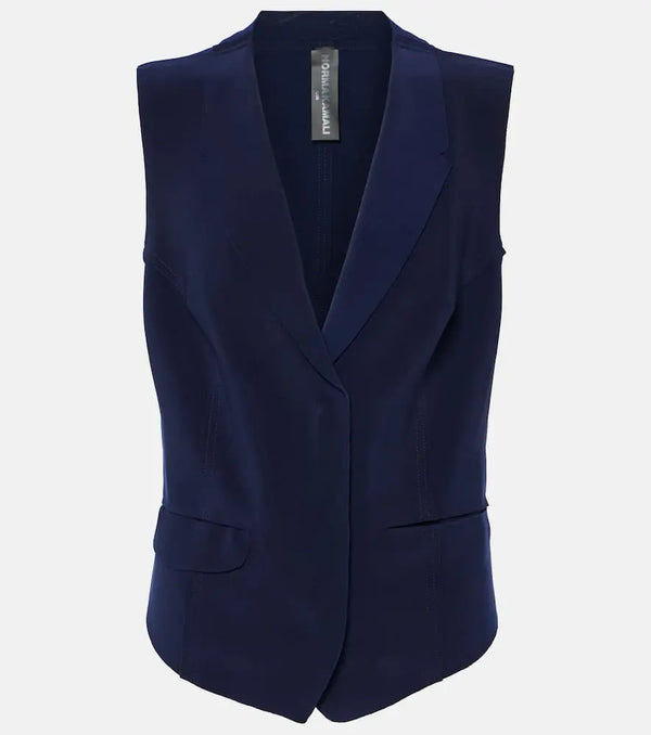 Norma Kamali Single-breasted vest