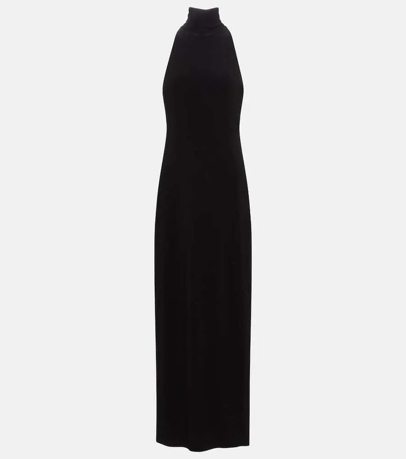 Norma Kamali Turtleneck maxi dress