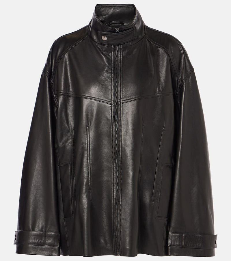 Nour Hammour Rue leather jacket