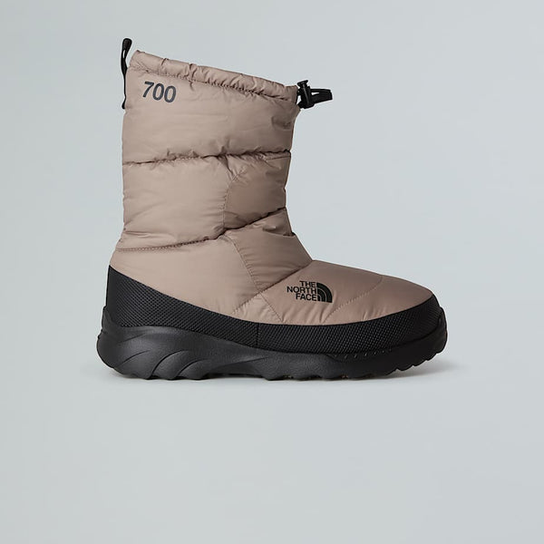 The North Face Nuptse Traction Booties Mushroom Grey-tnf Black male