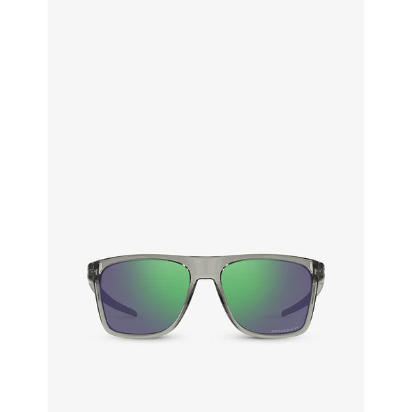 Oakley OO9100 Leffingwell square-frame acetate sunglasses | LYBSTORE