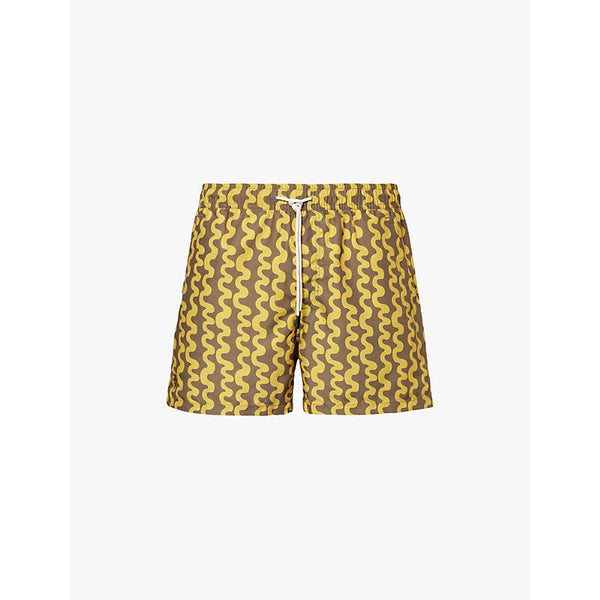 Mens Oas Twine graphic-print relaxed fit swim shorts