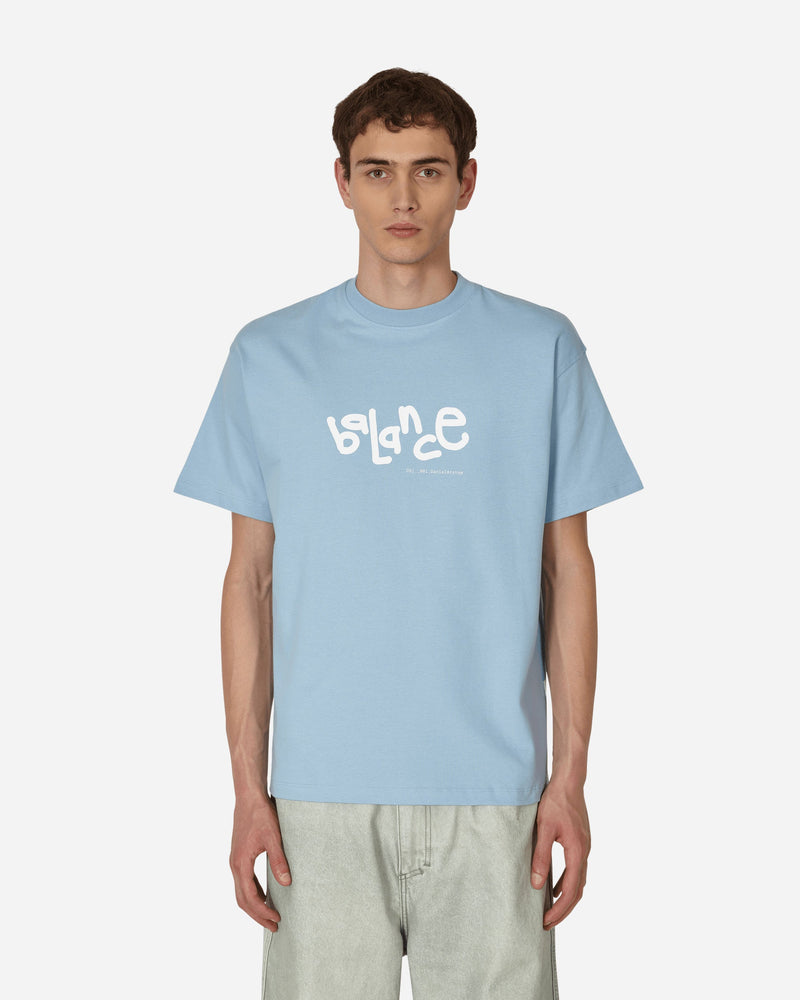 Objects IV Life Balance Print T-Shirt Blue