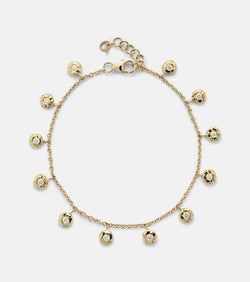 Octavia Elizabeth Nesting Gem 18kt gold bracelet with diamonds