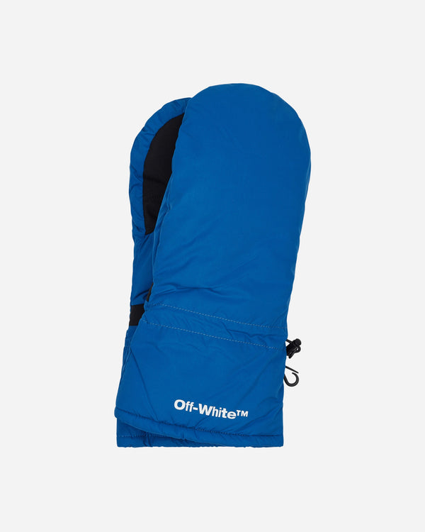 Off-White Bounce Ski Mittens Gloves Blue