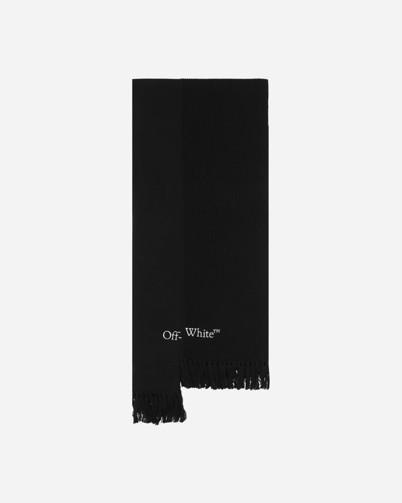 Off-White Glitch Bookish Knit Scarf Black