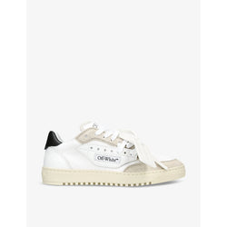 Off-White C/O Virgil Abloh 5.0 leather and textile low-top trainers | LYBSTORE