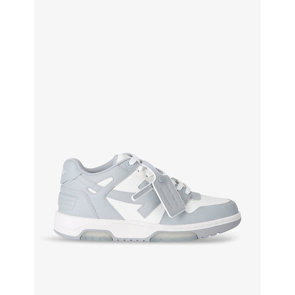 Womens Off-White C/O Virgil Abloh Out of Office leather low-top trainers