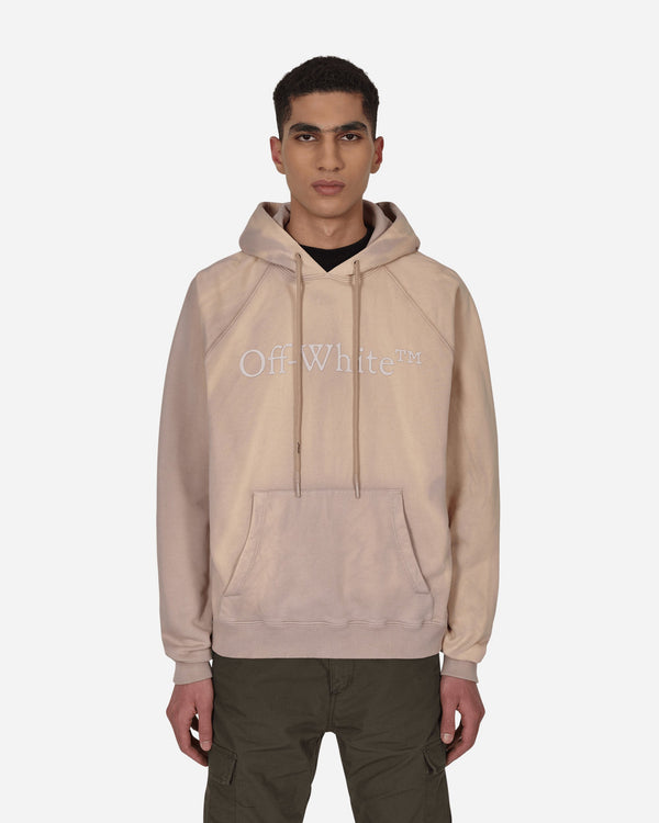 Off-White Laundry Raglan Skate Hooded Sweatshirt Beige