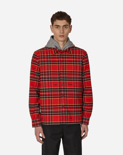 Off-White Flannel Skate Shirt Red