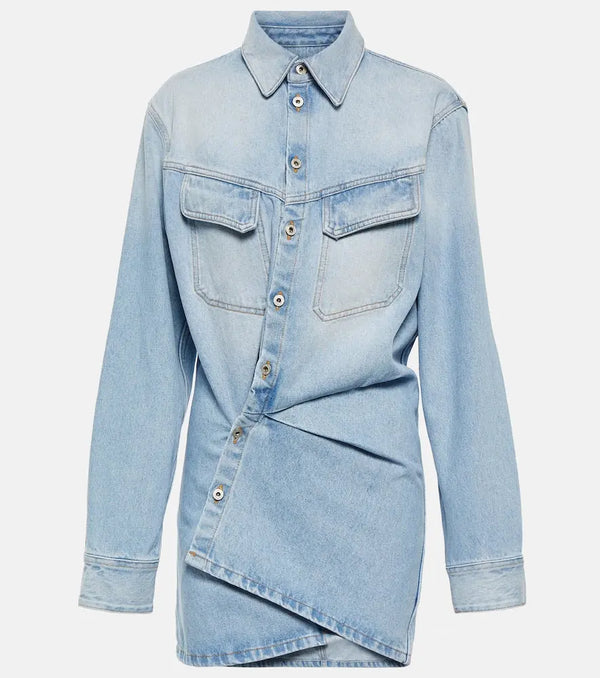 Off-White Denim shirt dress | LYBSTORE