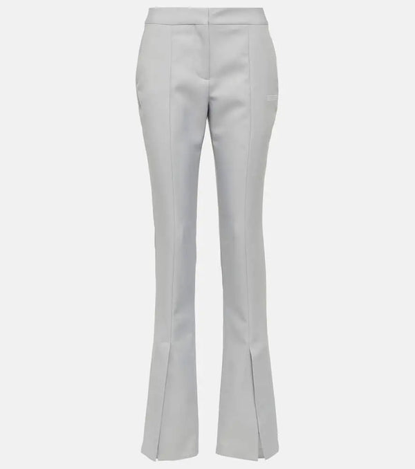 Off-White Mid-rise technical flared pants | LYBSTORE