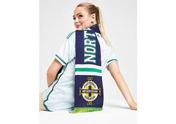 Official Team Northern Ireland Jacquard Scarf Navy