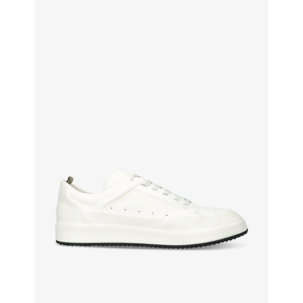 Officine Creative Ace perforated leather low-top trainers