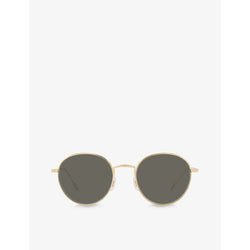 Oliver Peoples OV1306ST Altair round-frame metal sunglasses | LYBSTORE