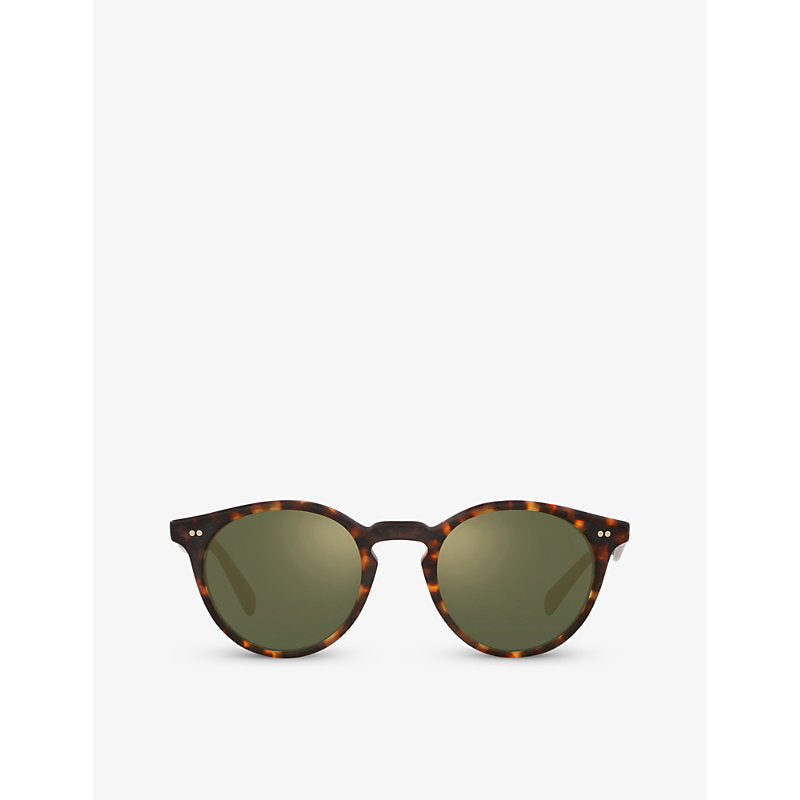 Oliver Peoples OV5459SU Romare round-frame acetate sunglasses | LYBSTORE