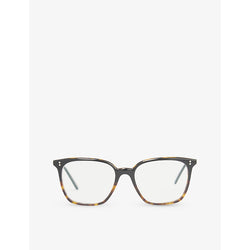 Oliver Peoples OV5488U square-frame acetate optical glasses | LYBSTORE