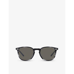 Oliver Peoples OV5491SU Finley rectangular-frame acetate sunglasses | LYBSTORE