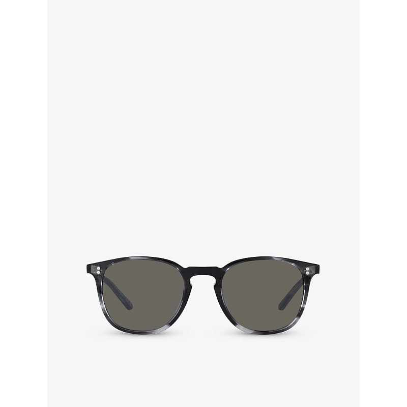 Oliver Peoples OV5491SU Finley rectangular-frame acetate sunglasses | LYBSTORE