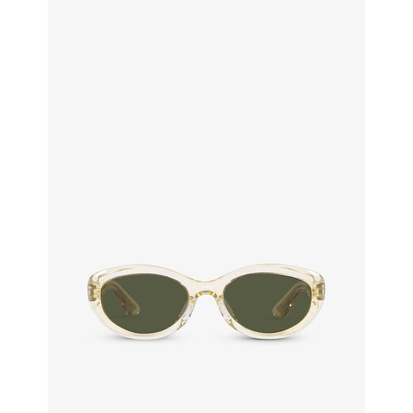 Oliver Peoples OV5513SU round-frame acetate sunglasses | LYBSTORE