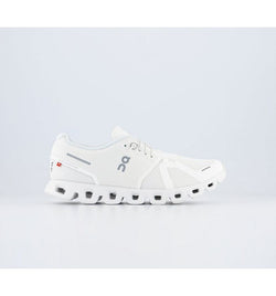 On Running Cloud 5 Trainers Undyed White White Lace