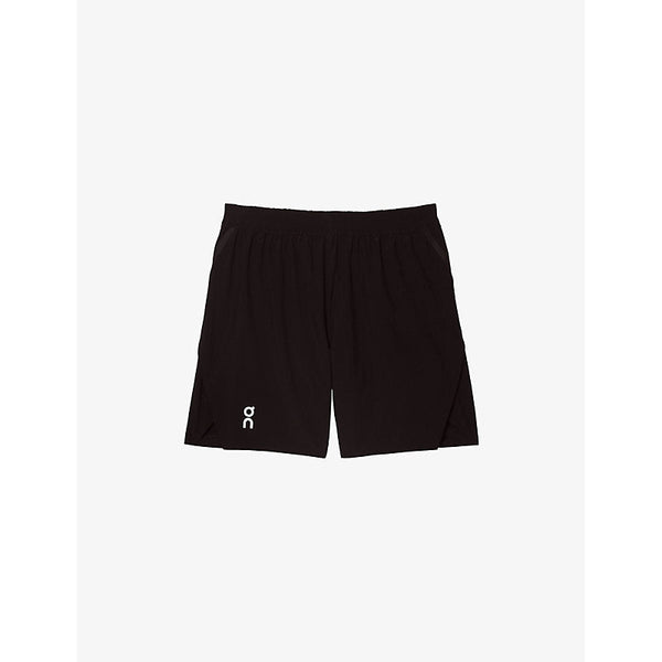 On-Running Train Brand-Print Stretch-Woven Shorts