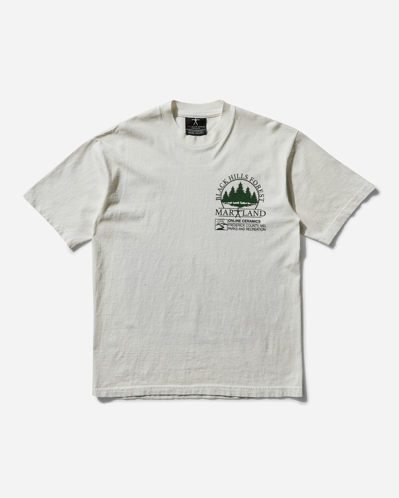 Online Ceramics Men s The Blair Witch Black Hills Forest Map T-Shirt Off White