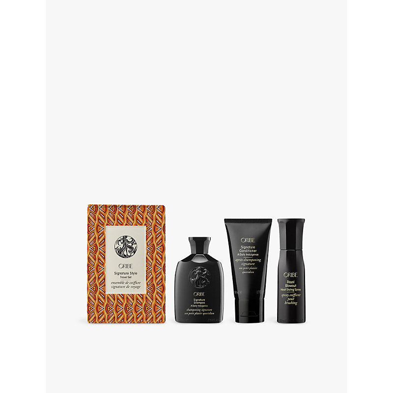 Oribe Signature Style holiday travel set